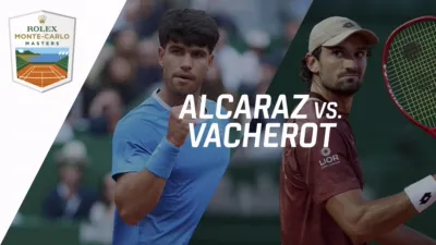 thumbnail - Carlos Alcaraz (ESP) vs. Valentin Vacherot (MON) (Semifinal)