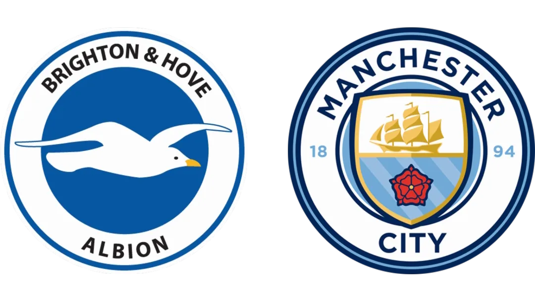 ⁦Brighton & Hove Albion vs. Manchester City⁩
