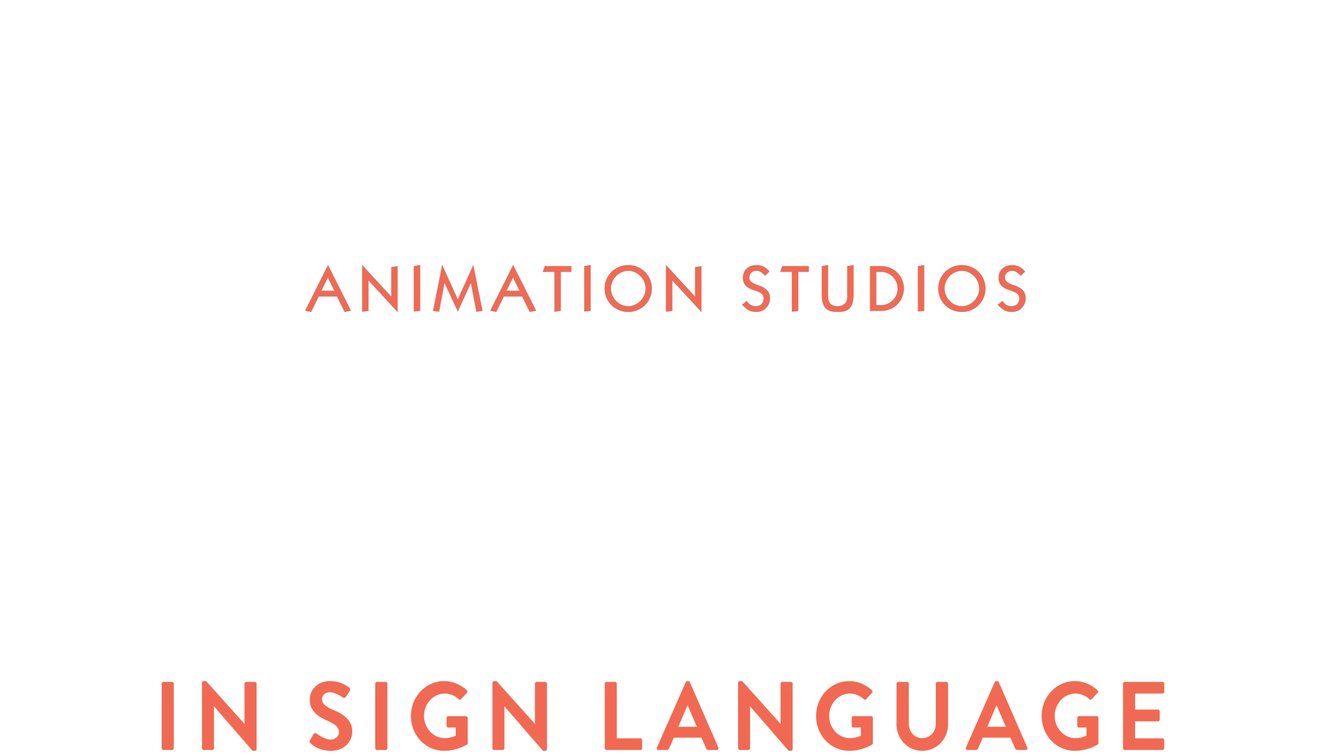 Disney Animation’s “Songs in Sign Language”