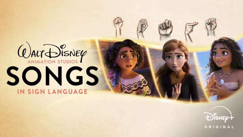Disney Animation’s “Songs in Sign Language” Disney+画像