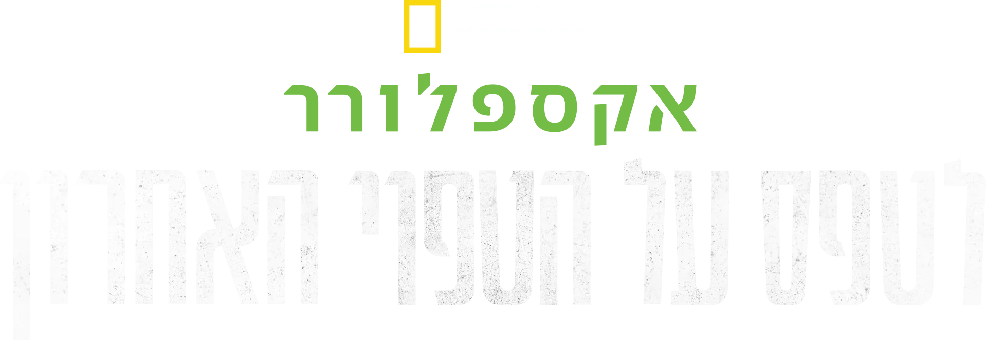 אקספלורר: לטפס על הטפוי האחרון