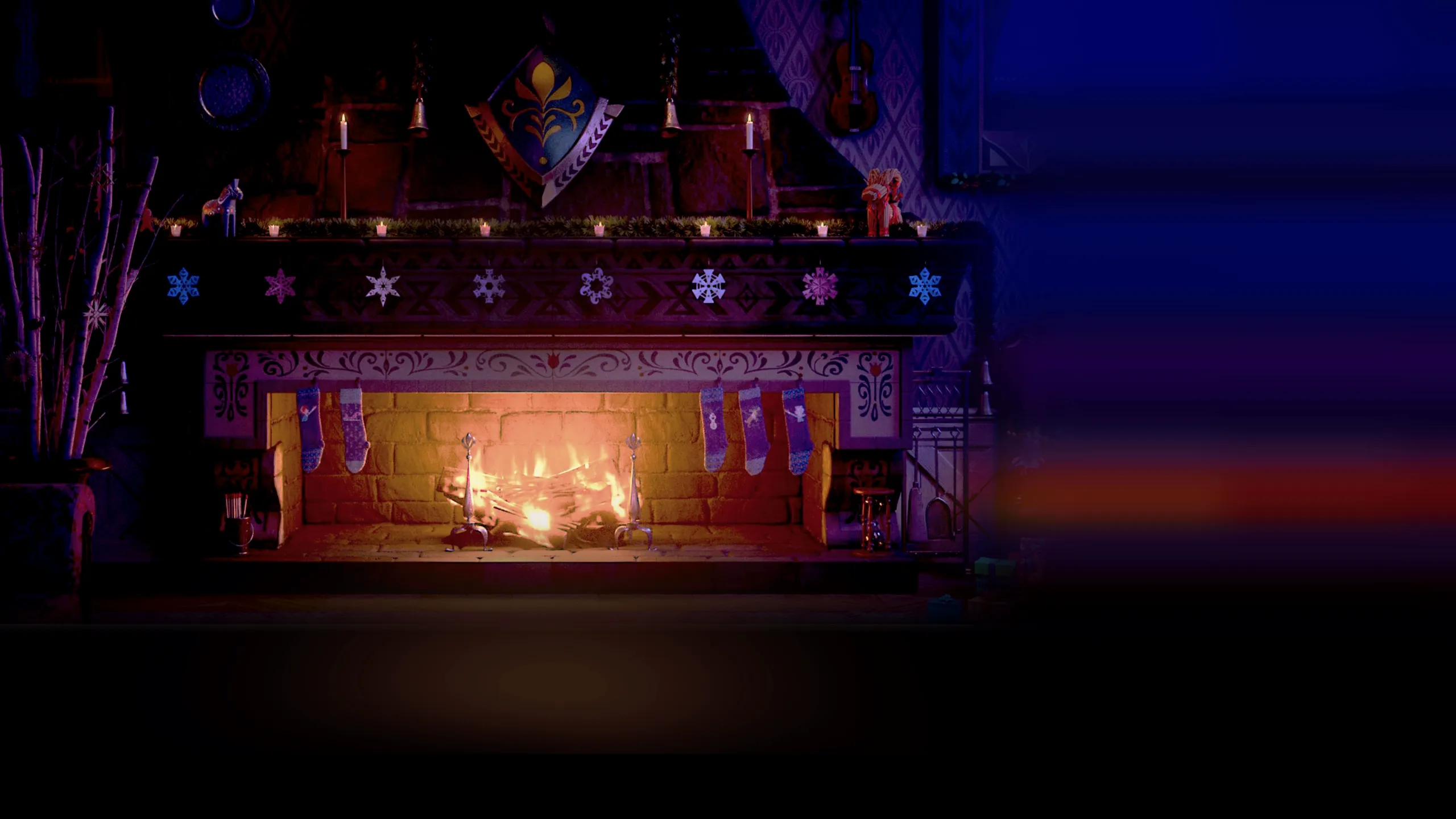 Arendelle Castle Yule Log