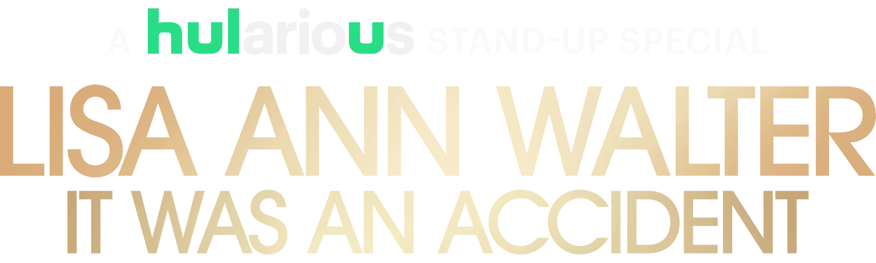 Lisa Ann Walter: It Was an Accident