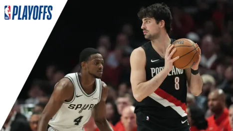 thumbnail - Portland Trail Blazers vs. San Antonio Spurs (Primera Vuelta, Partido #5)