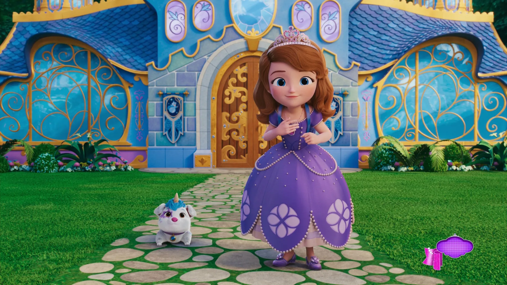 thumbnail - S1:E1 Sofia and the Magical Castle Pets