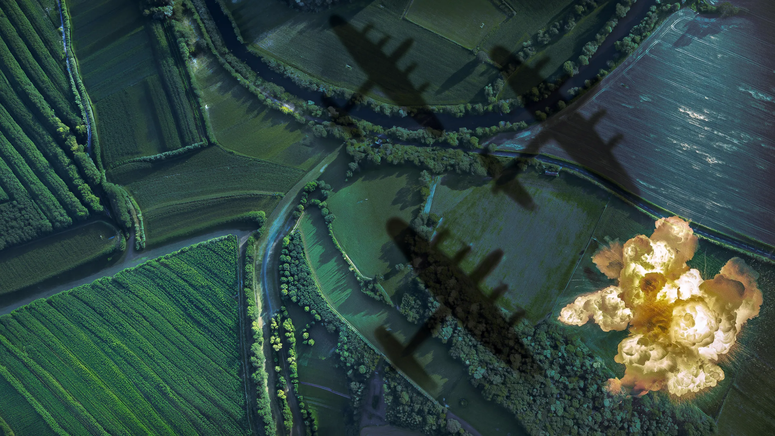 WW2 From Space