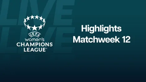 thumbnail - UEFA Women's Champions League Highlights Match Week 12