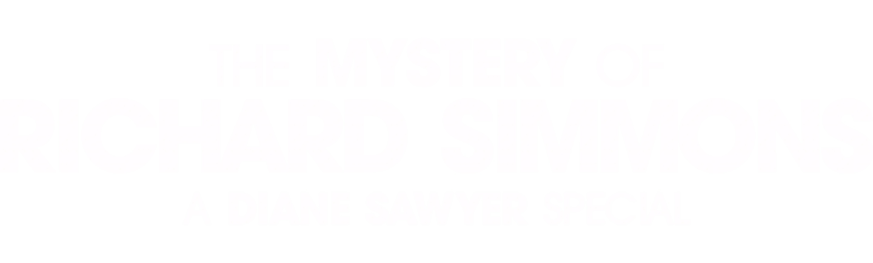 The Mystery of Richard Simmons: A Diane Sawyer Special