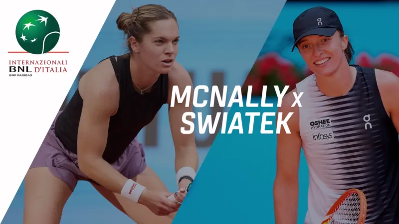 09:00 | ATP 1000 e WTA 1000: Roma