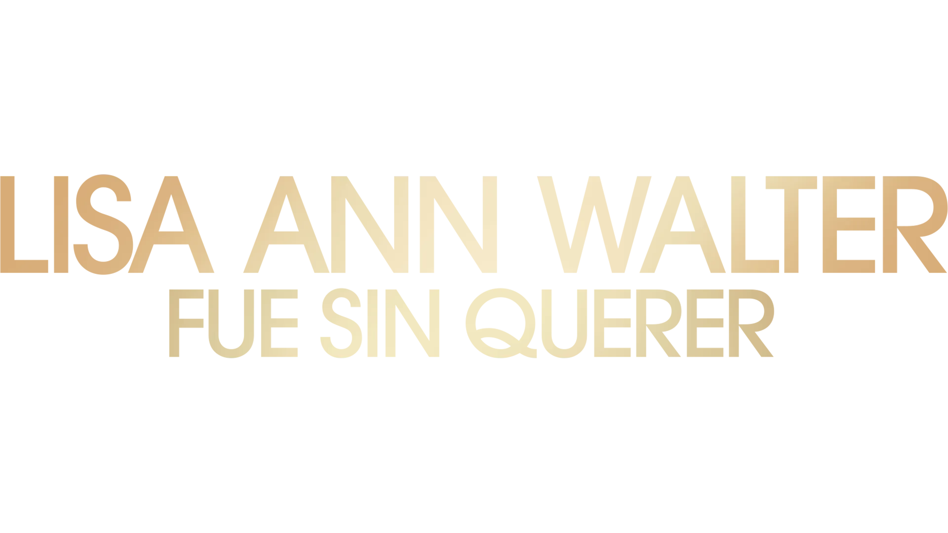 Lisa Ann Walter: Fue sin querer