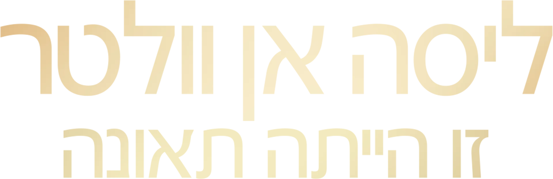 ליסה אן וולטר: זו הייתה תאונה