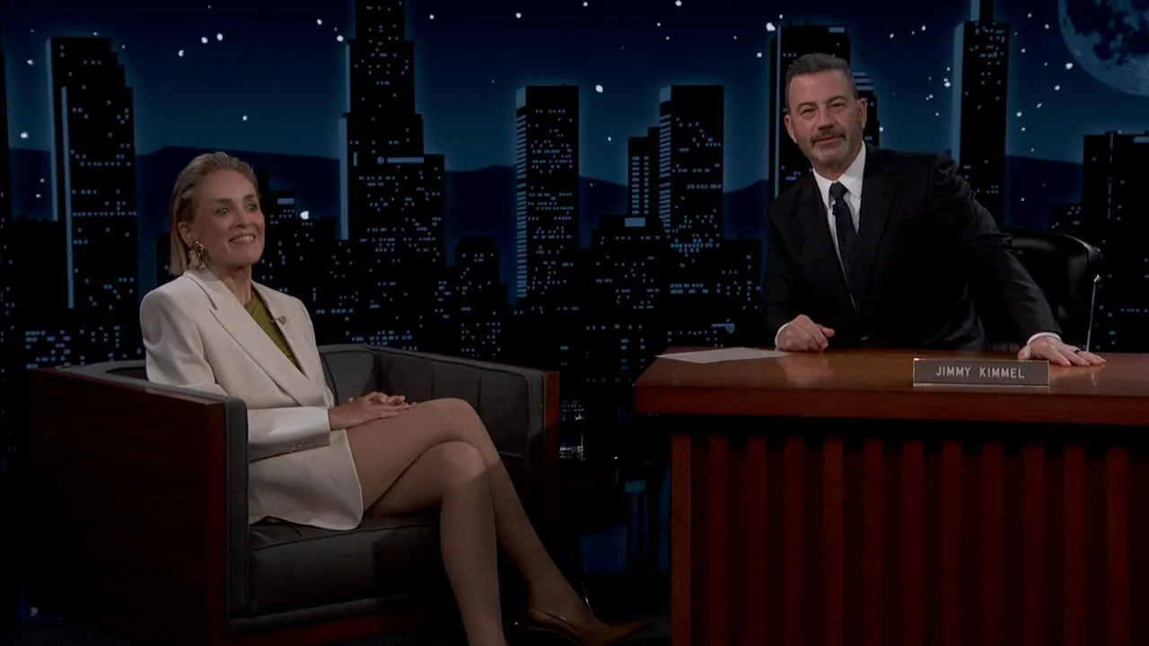 thumbnail - S24:E115 Sharon Stone; Caitriona Balfe; Social Distortion