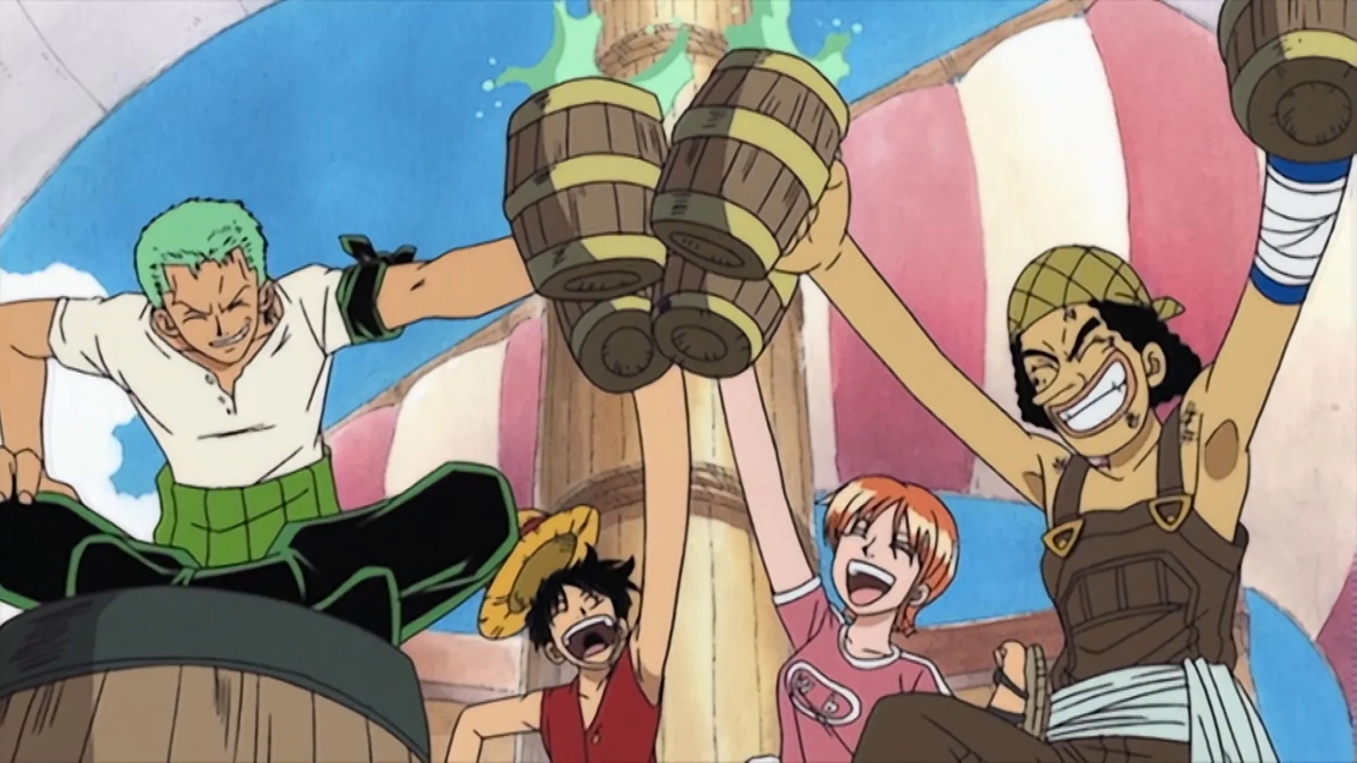 thumbnail - S1:E17 East Blue Episode 17: Overwhelming Anger! Kuro Vs. Luffy: The Final Confrontation