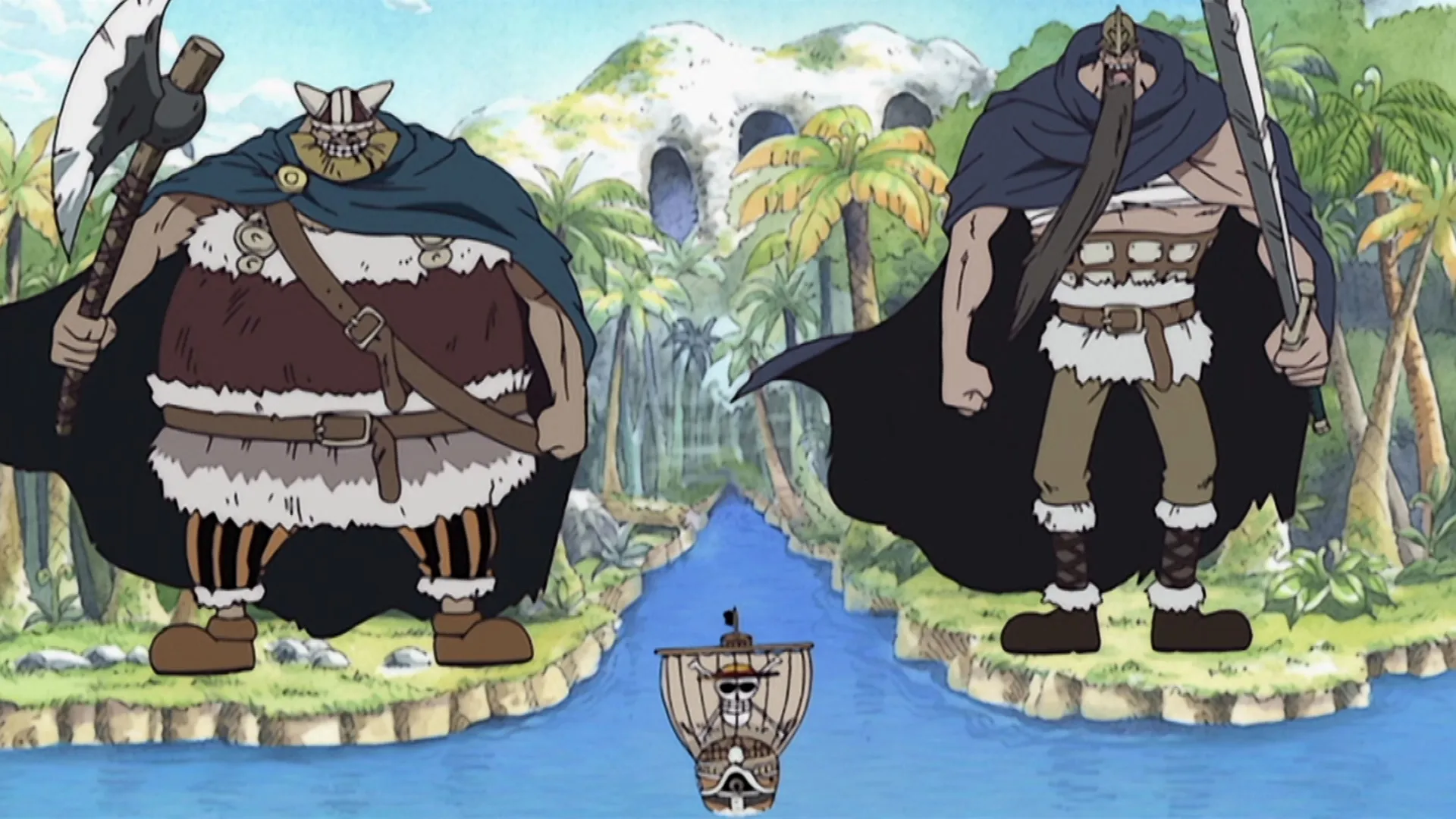 thumbnail - S2:E16 Entering the Grand Line Episode 77: Farewell to the Island of Giants! Set Off for Alabasta
