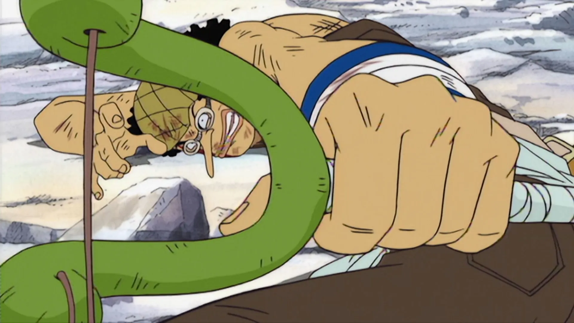 thumbnail - S1:E15 East Blue Episode 15: Defeat Kuro! Usopp's Tearful Determination!