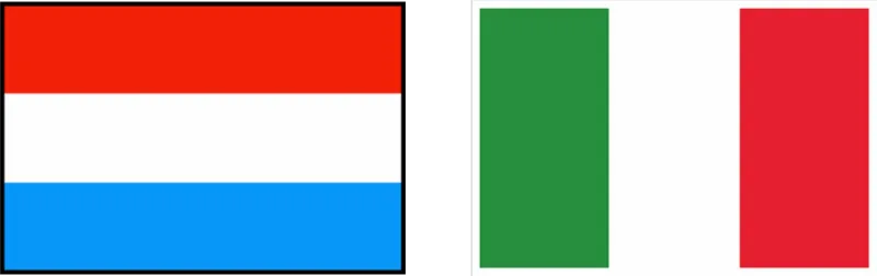 Luxemburgo x Itália