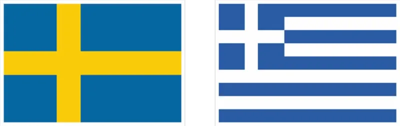  Suécia x Grécia
