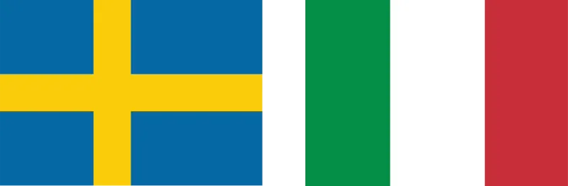 Suecia vs. Italia