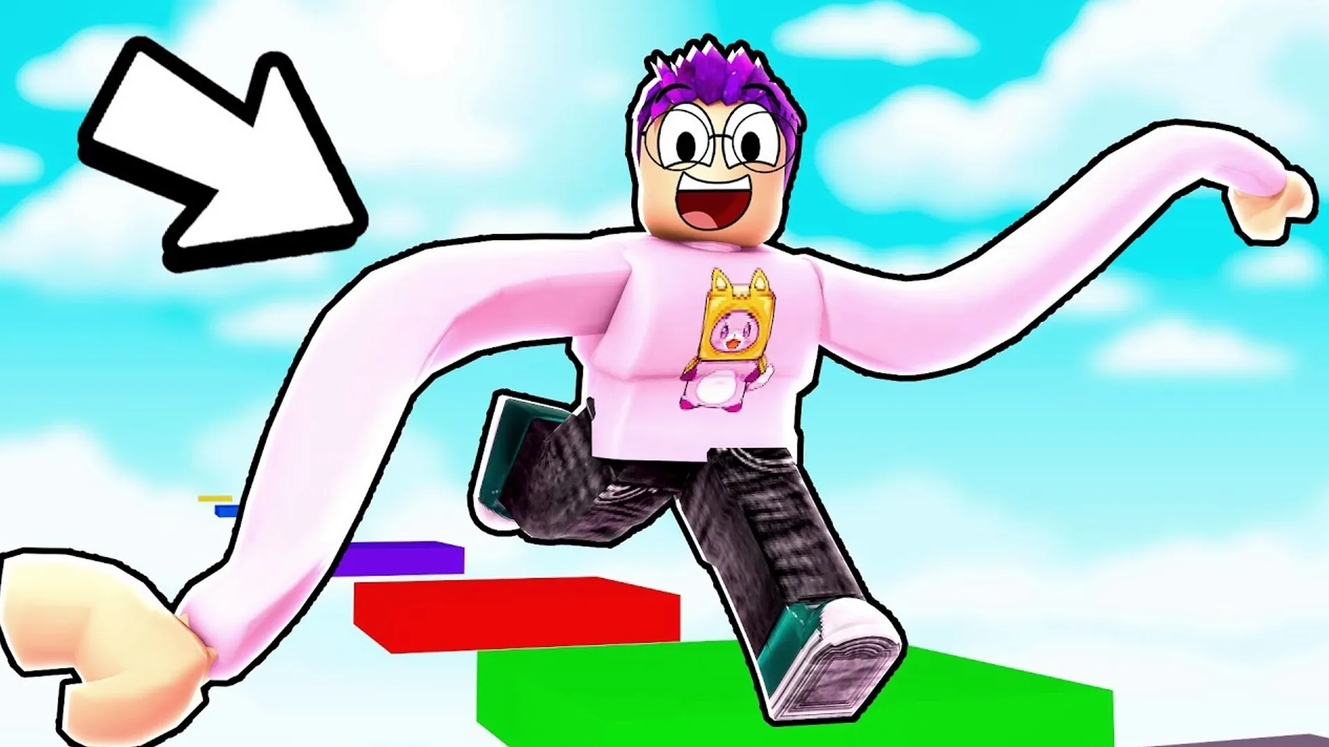 thumbnail - S4:E3 Longest Arm In Roblox!