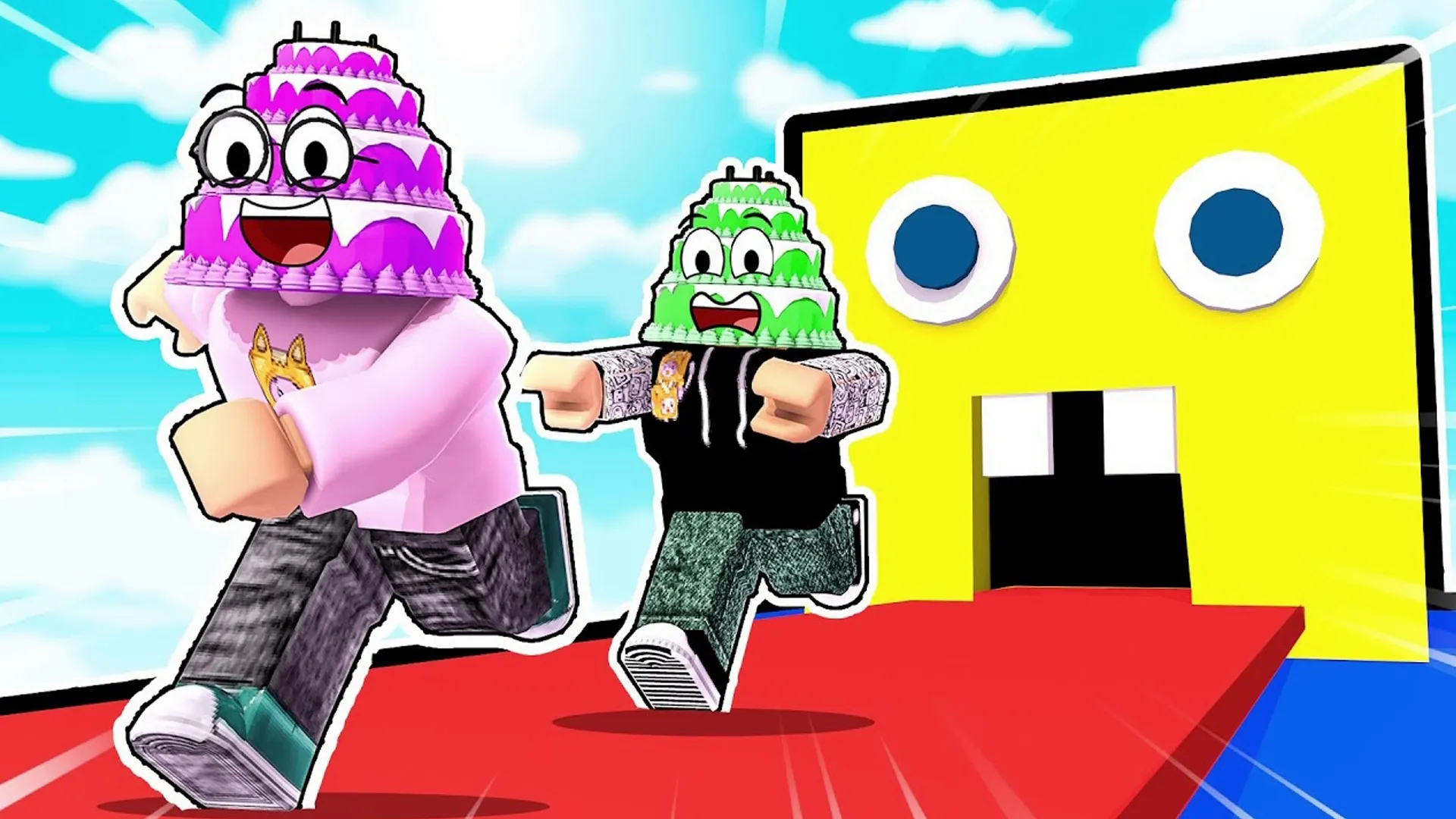 thumbnail - S4:E14 LankyBox Makes a Cake!