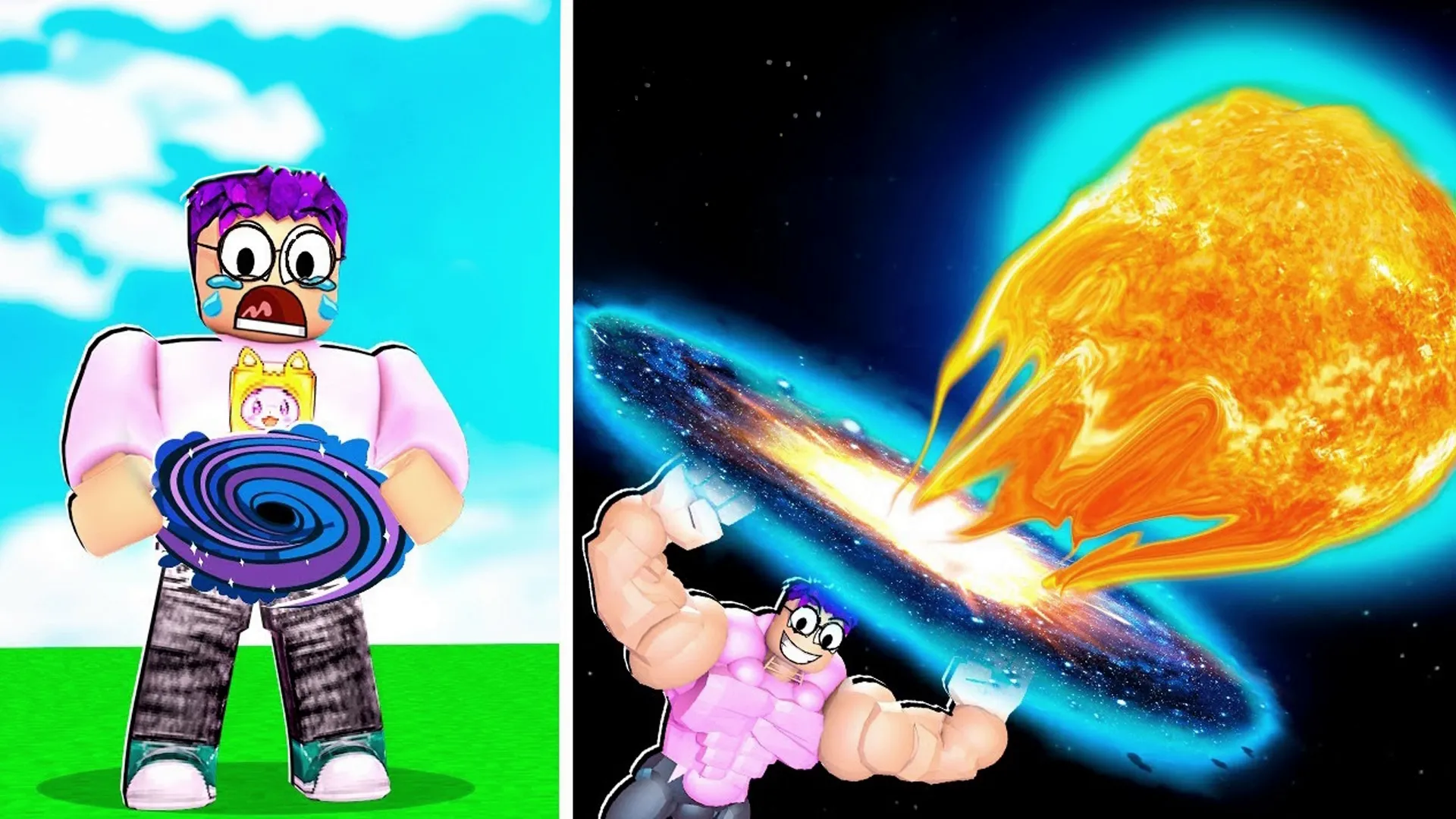 thumbnail - S4:E15 Giant Roblox Black Hole!