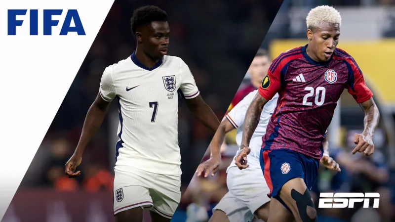 Inglaterra x Costa Rica