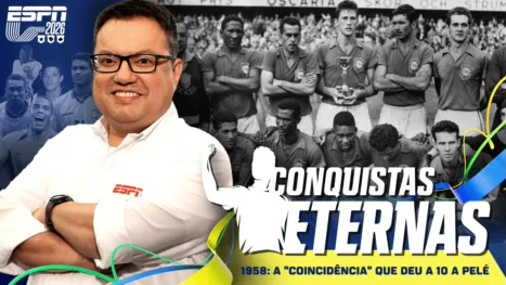 thumbnail - Conquistas Eternas - 1958: A "coincidência" que deu a Pelé a icônica camisa 10