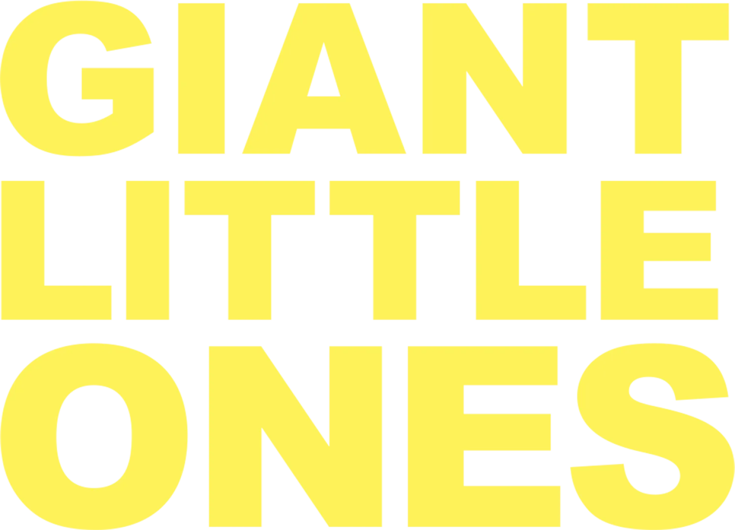 Giant Little Ones