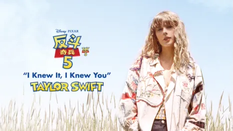 thumbnail - Taylor Swift "I Knew It, I Knew You" | "Toy Story 5" Music Video