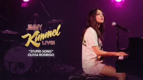 thumbnail - ‪Olivia Rodrigo “stupid song” | Jimmy Kimmel Live‬