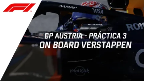 F1 GP Austria, práctica libre #3 | On Board Verstappen