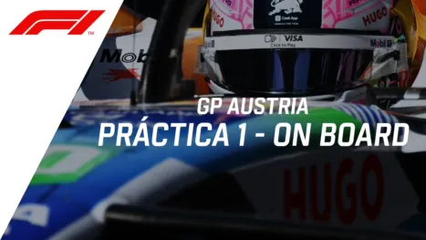 F1 GP Austria, práctica libre #1 | Cámara On Board