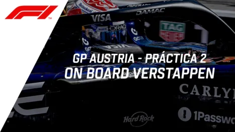 F1 GP Austria, práctica libre #2 | On Board Verstappen
