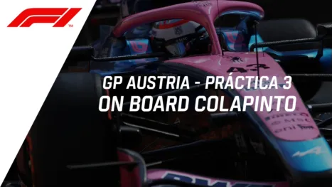 F1 GP Austria, práctica libre #3 | On Board Colapinto