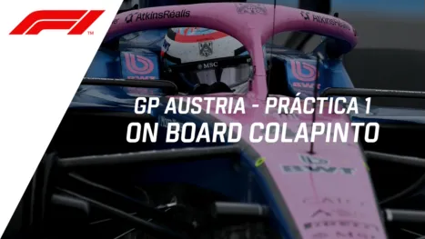 F1 GP Austria, práctica libre #1 | On Board Colapinto