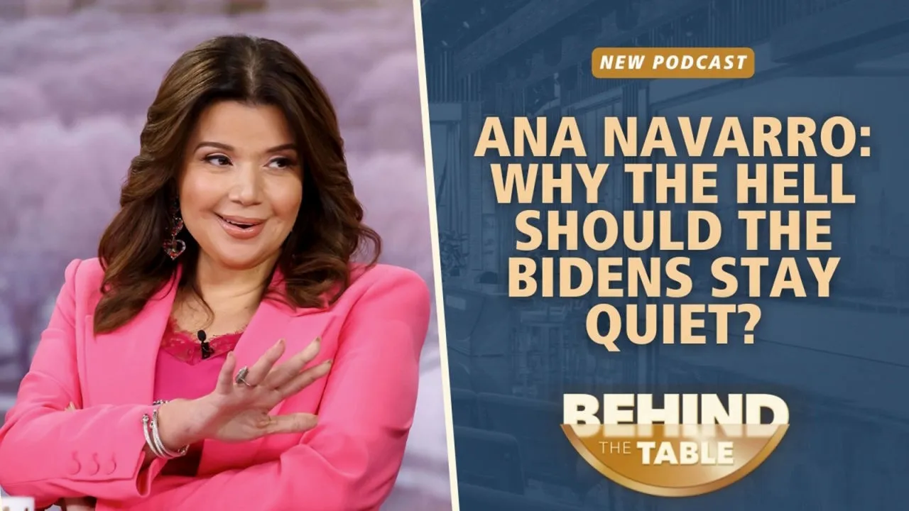 thumbnail - S29:E179 Ana Navarro: Why the hell should the Bidens stay quiet?