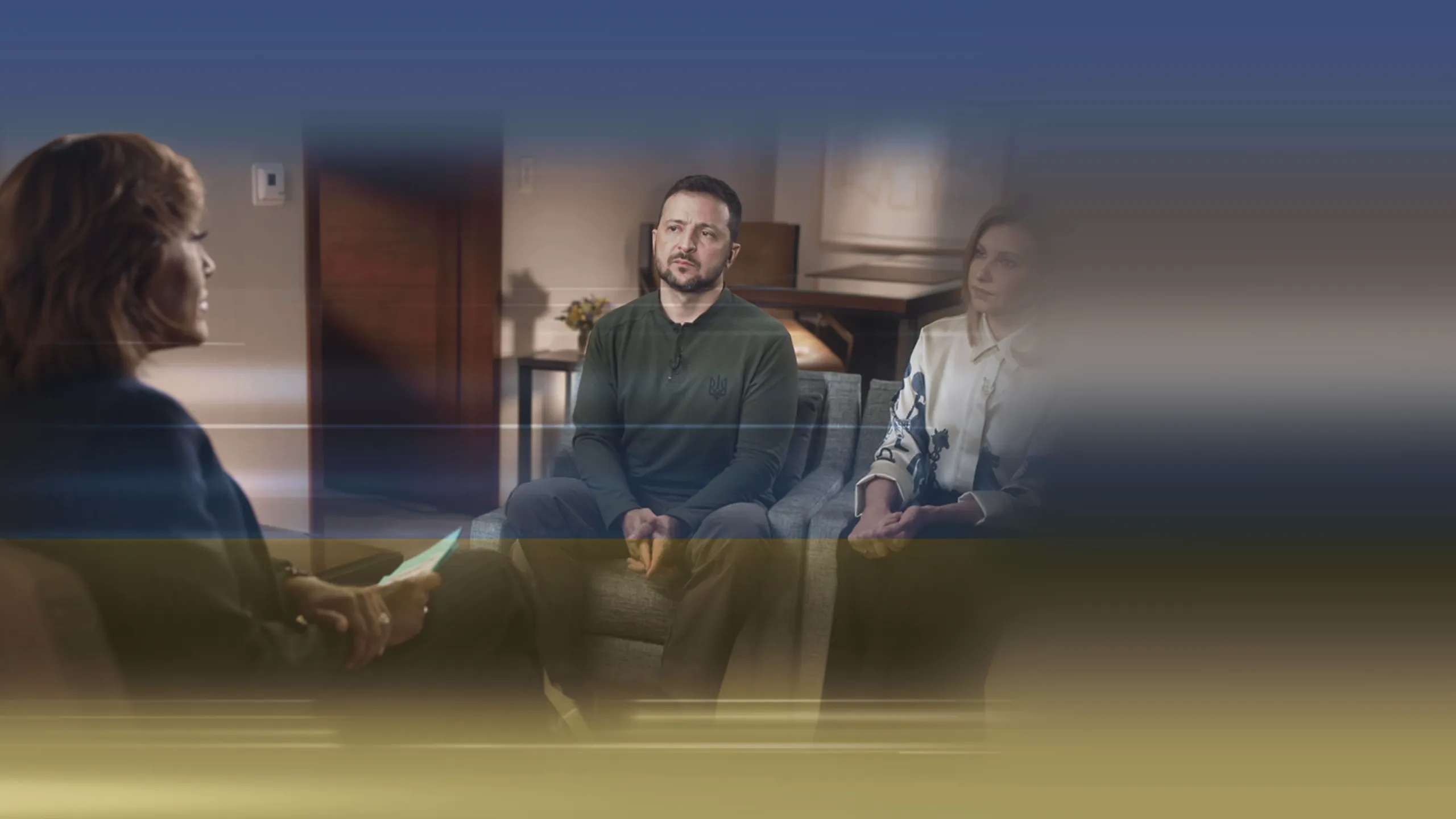 ‪The President and First Lady of Ukraine | Robin Roberts Reportin‬