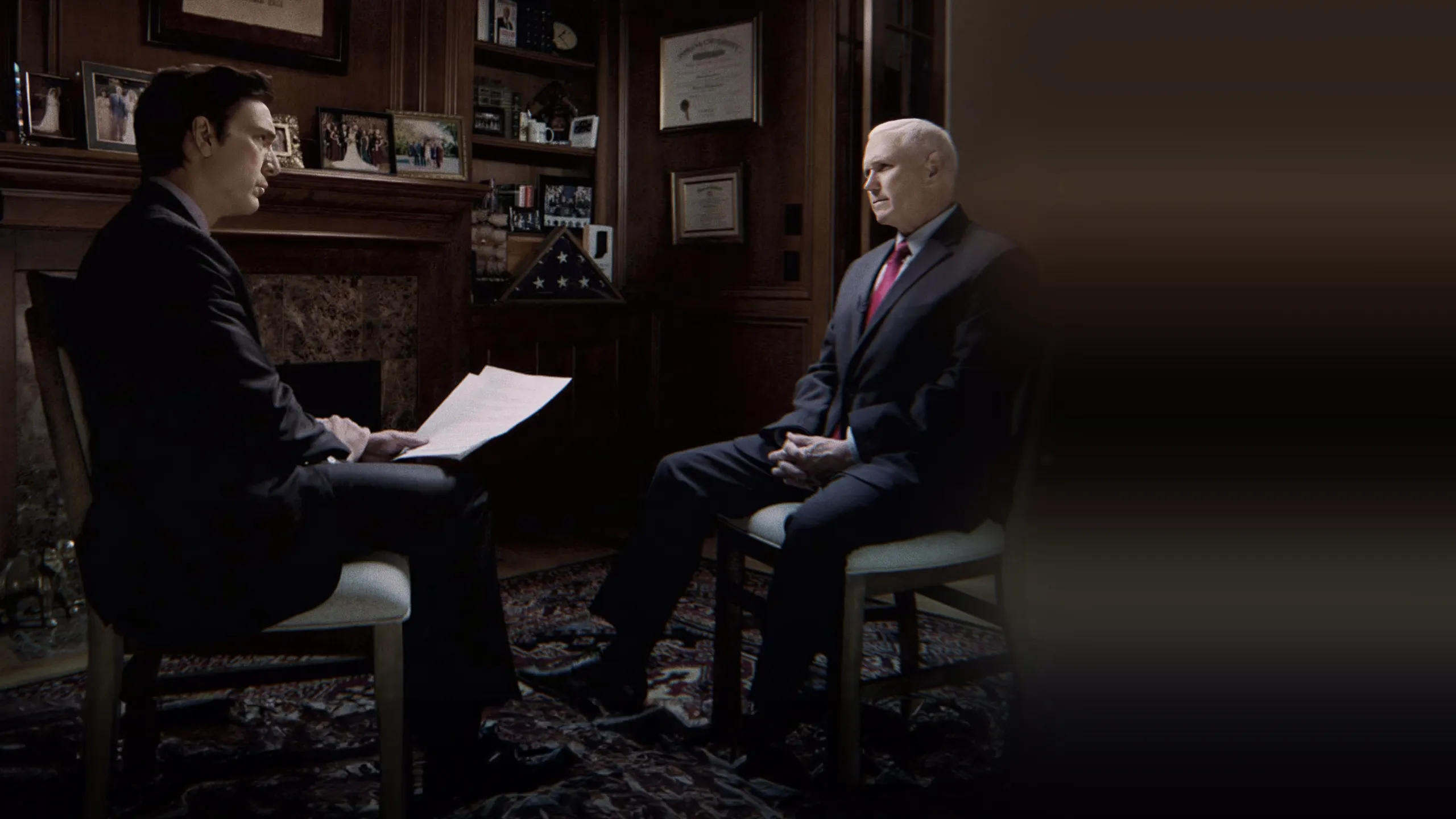 ‪Breaking With the President: The Mike Pence Interview -- David Muir Reporting‬