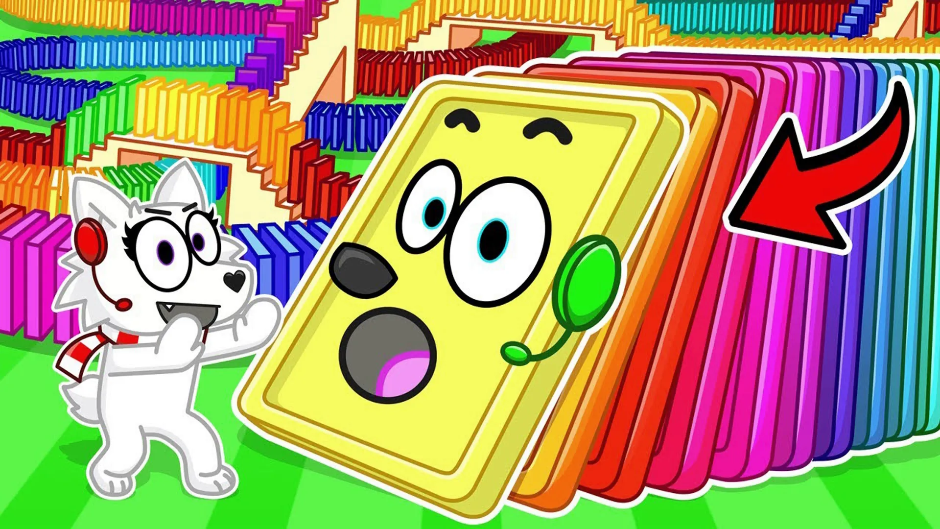 thumbnail - S1:E13 Tyler & Snowi's Rainbow Run!