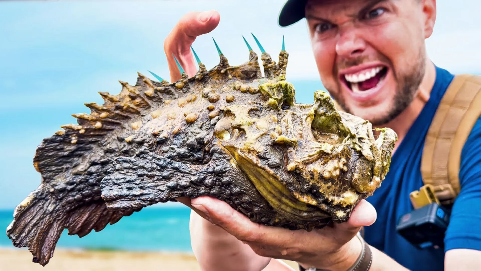 thumbnail - S1:E1 Stung by a Stonefish: Most Painful Sting on Earth!
