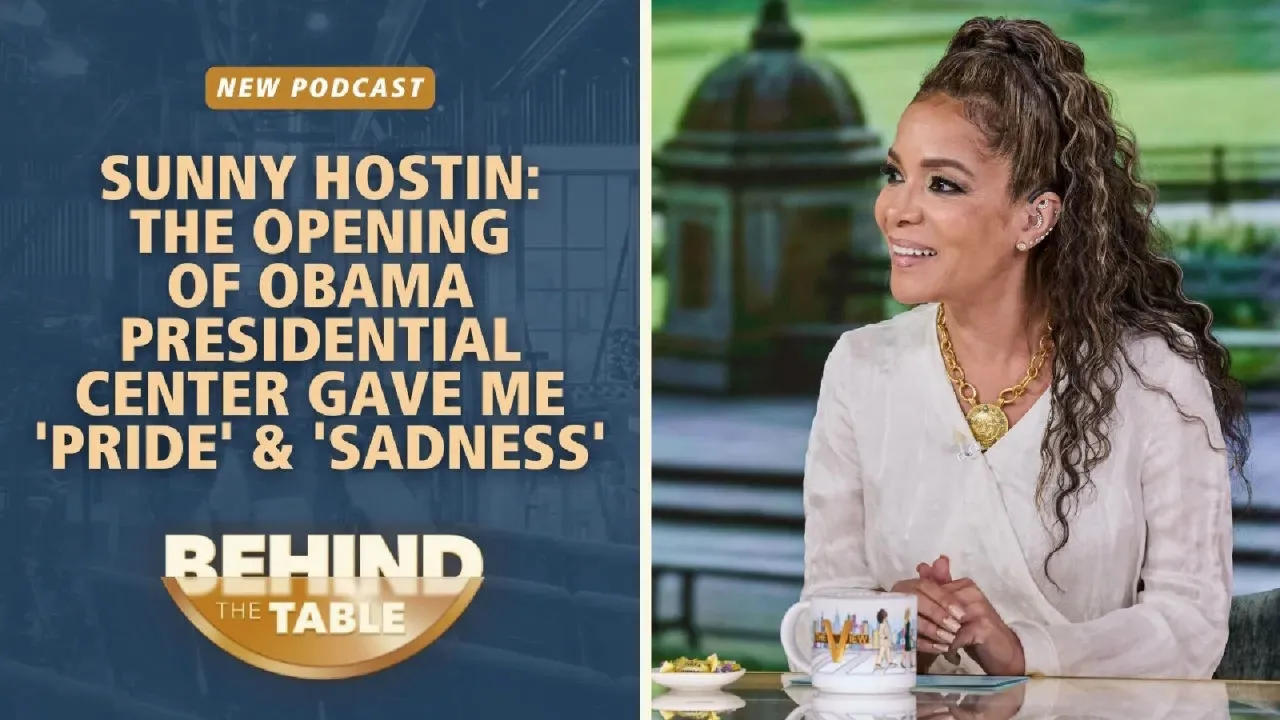 thumbnail - S29:E186 Sunny Hostin: The opening of Obama Presidential Center gave me 'pride' and 'sadness'