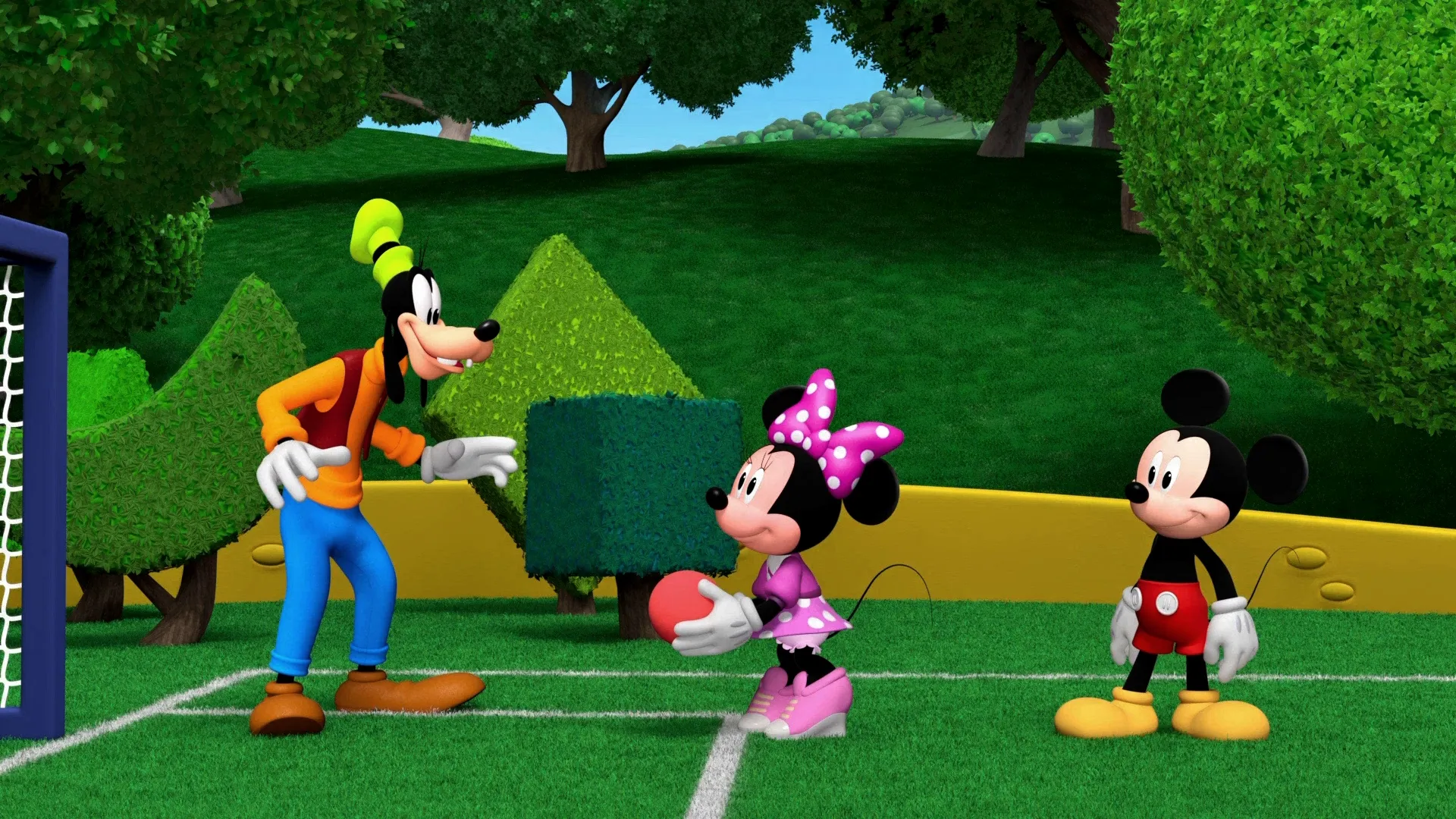 thumbnail - S5:E7 Mickey, Minnie and Goofy Keep Their Eye on the Ball