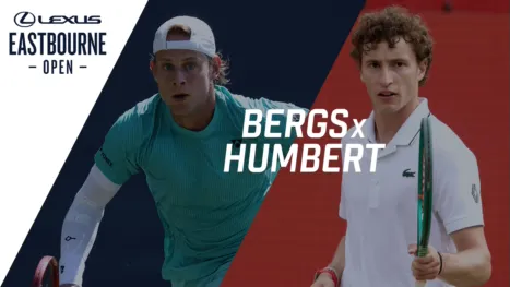 Zizou Bergs (BEL) x Ugo Humbert (FRA)