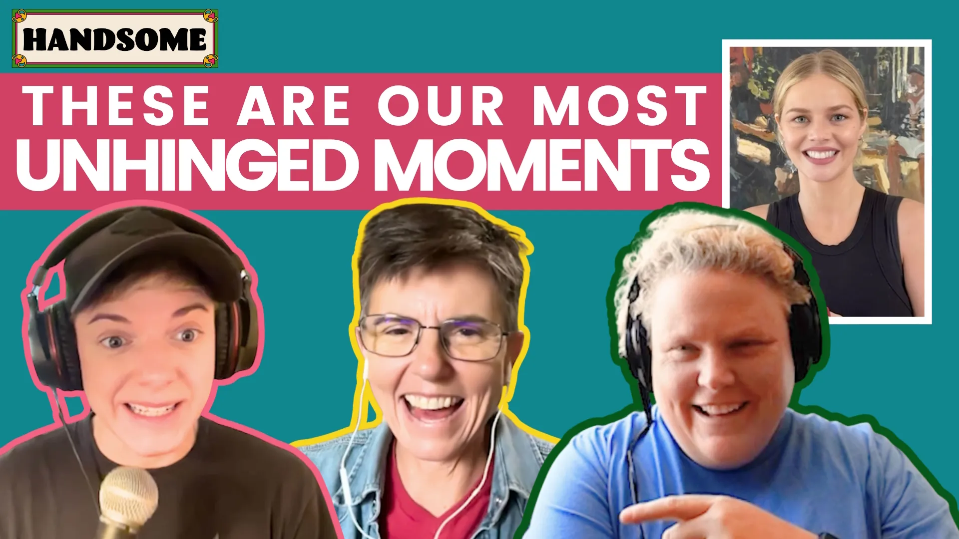 thumbnail - S2:E211 Samara Weaving asks about unhinged moments