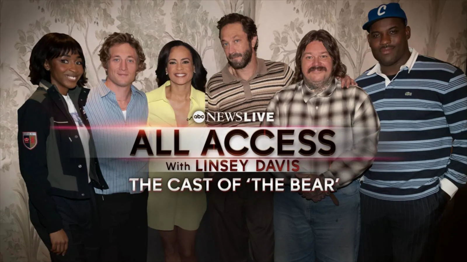 thumbnail - All Access with Linsey Davis: The Cast of "The Bear"