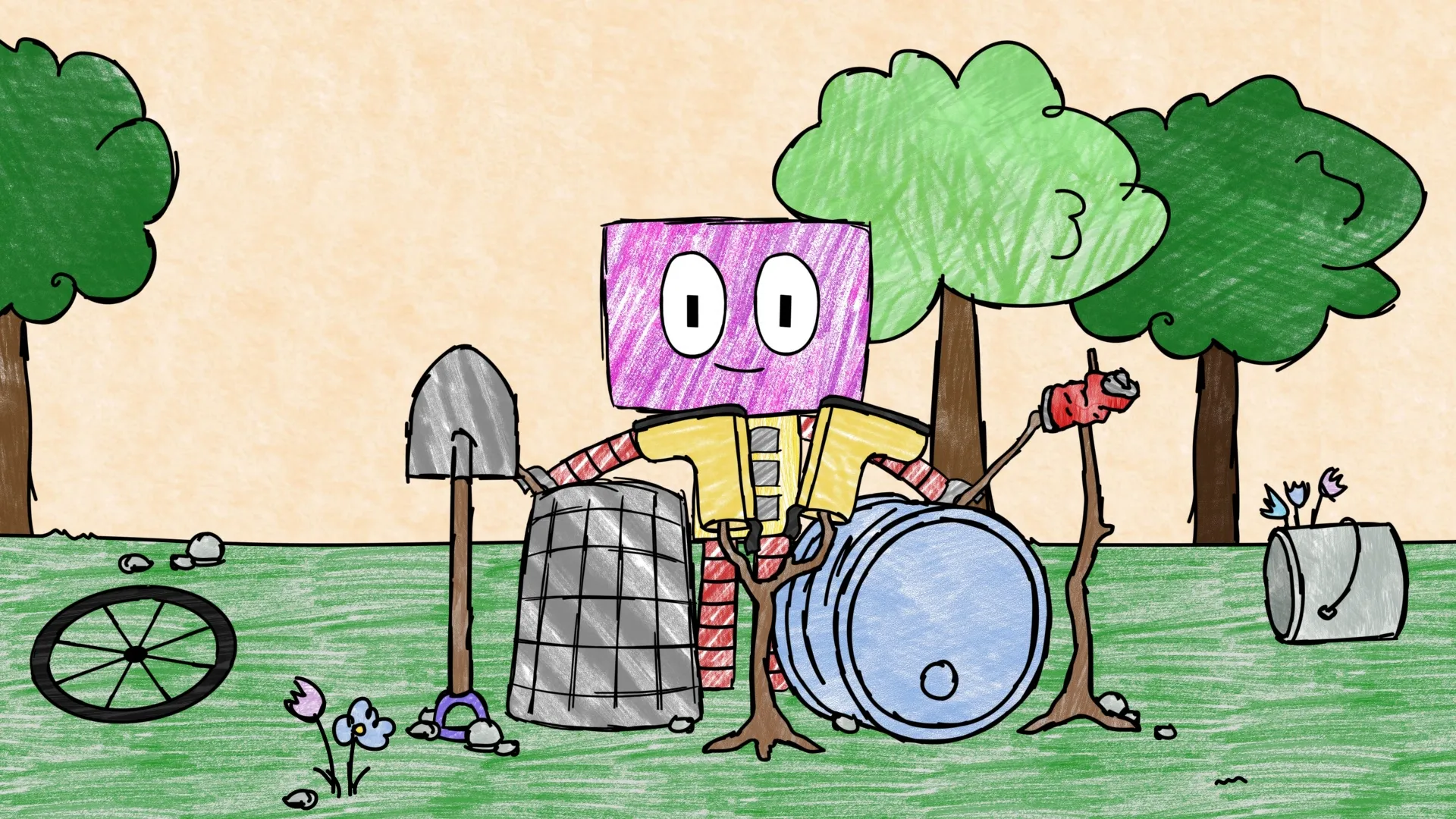 thumbnail - S3:E23 Feel. The. Beat. - Rookie and the Drums