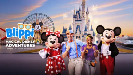 thumbnail - Blippi Magical Disney Adventures