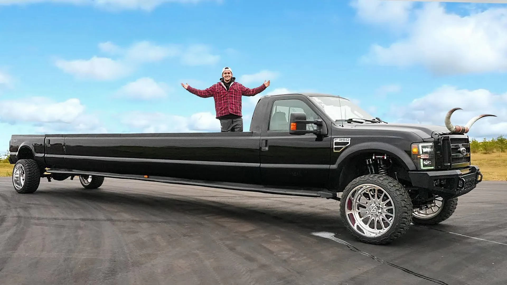 thumbnail - S1:E8 World's Longest Pickup Truck!