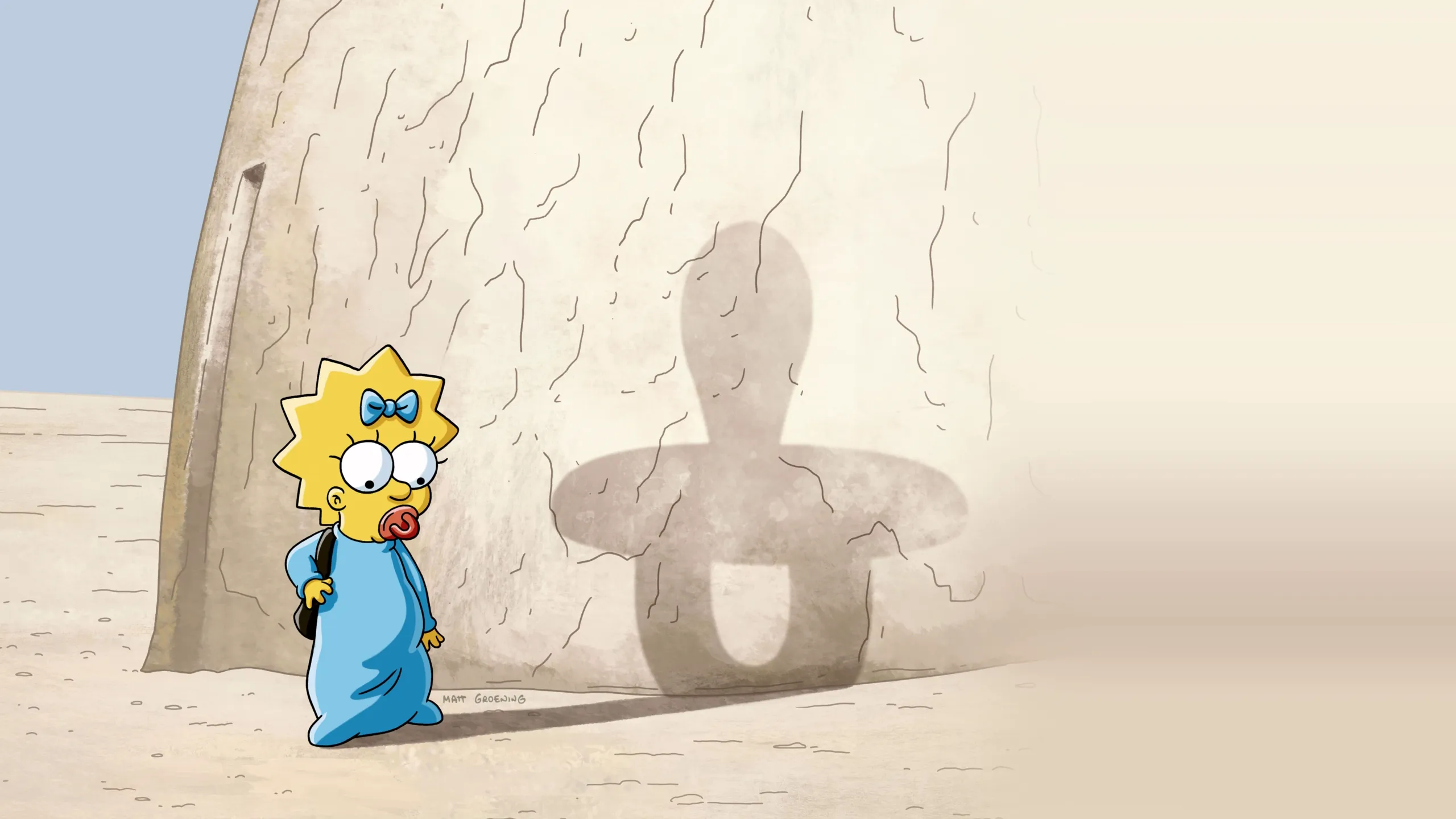 Maggie Simpson in “The Force Awakens from its Nap”