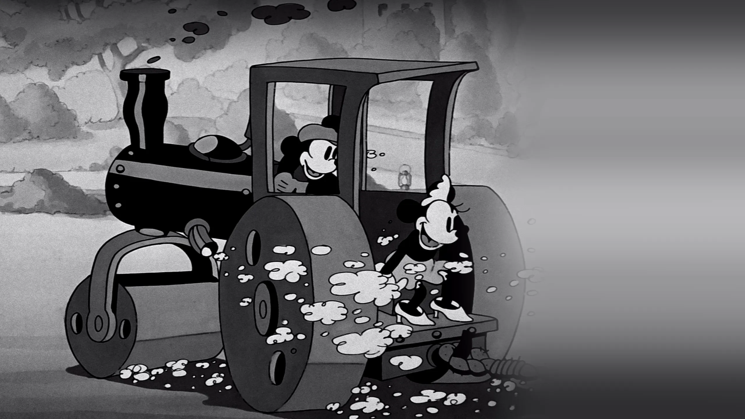 Mickey's Steam-Roller